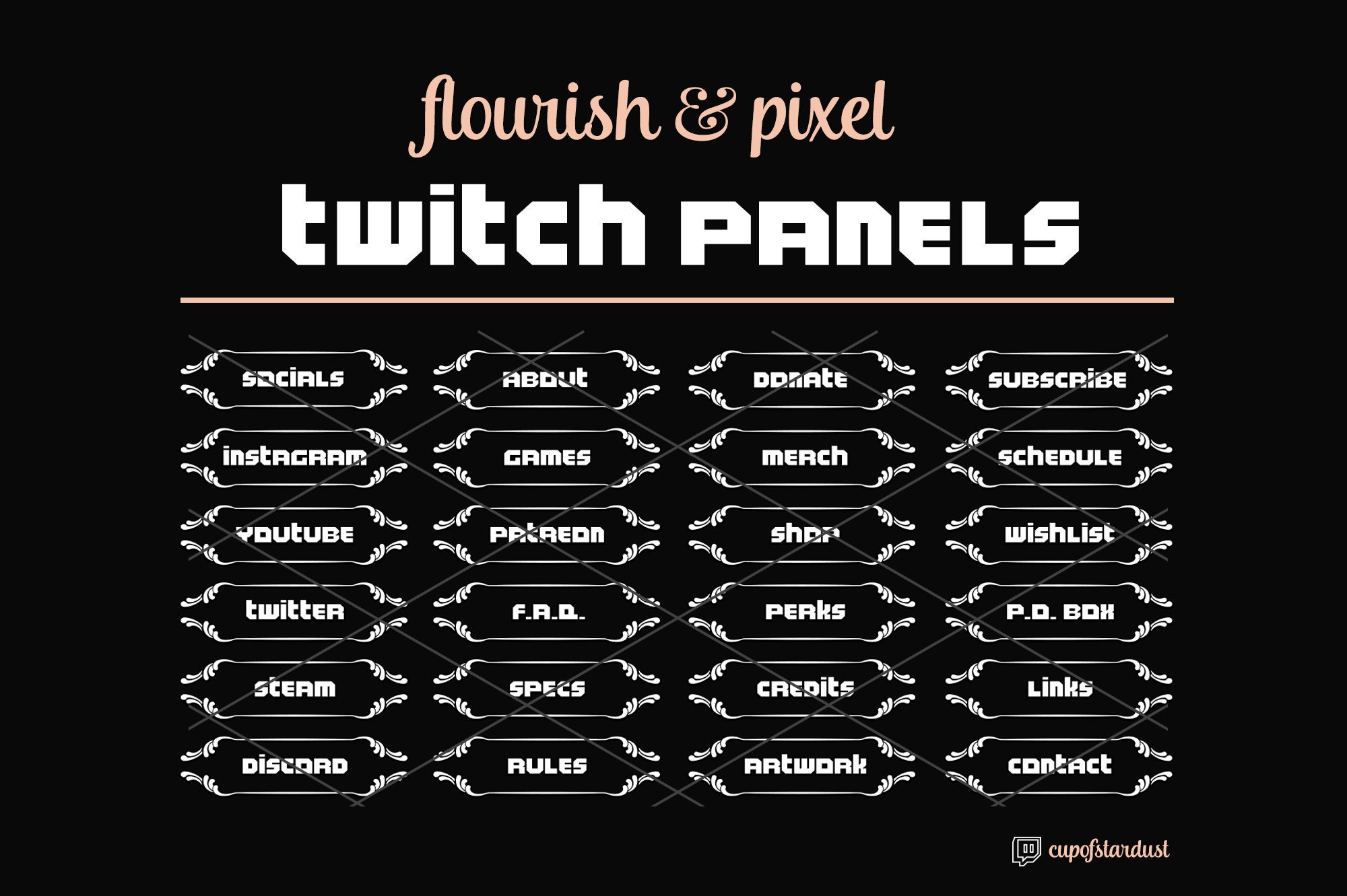 twitch panel sizes