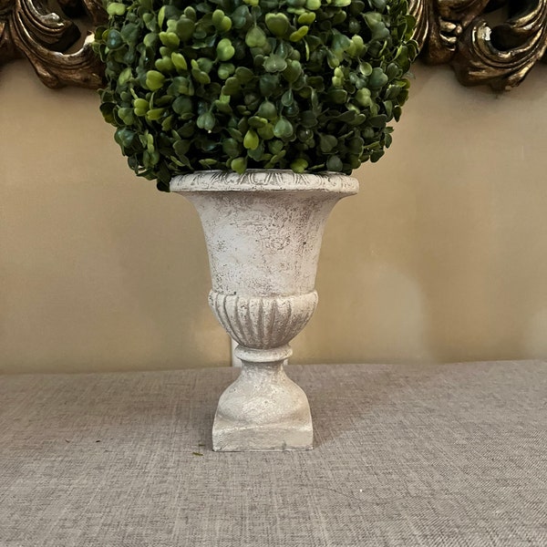 Faux Boxwood Planter Etsy