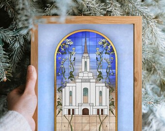 Lindon Utah Temple Print: LDS Wall Art (Digital Download, 3 Sizes)