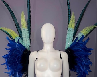 Mochila de plumas personalizable (Reina)