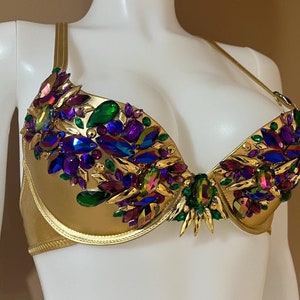 Customizable Carnival Bra w/ Tie Back