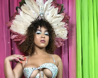 Paquete personalizable de 2 piezas de tocado y sujetador de alambre (Kaya)