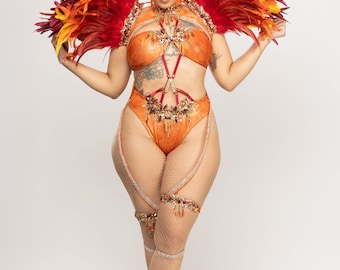 Conjunto de Carnaval Personalizable - Pyress: El Despertar de la Llama