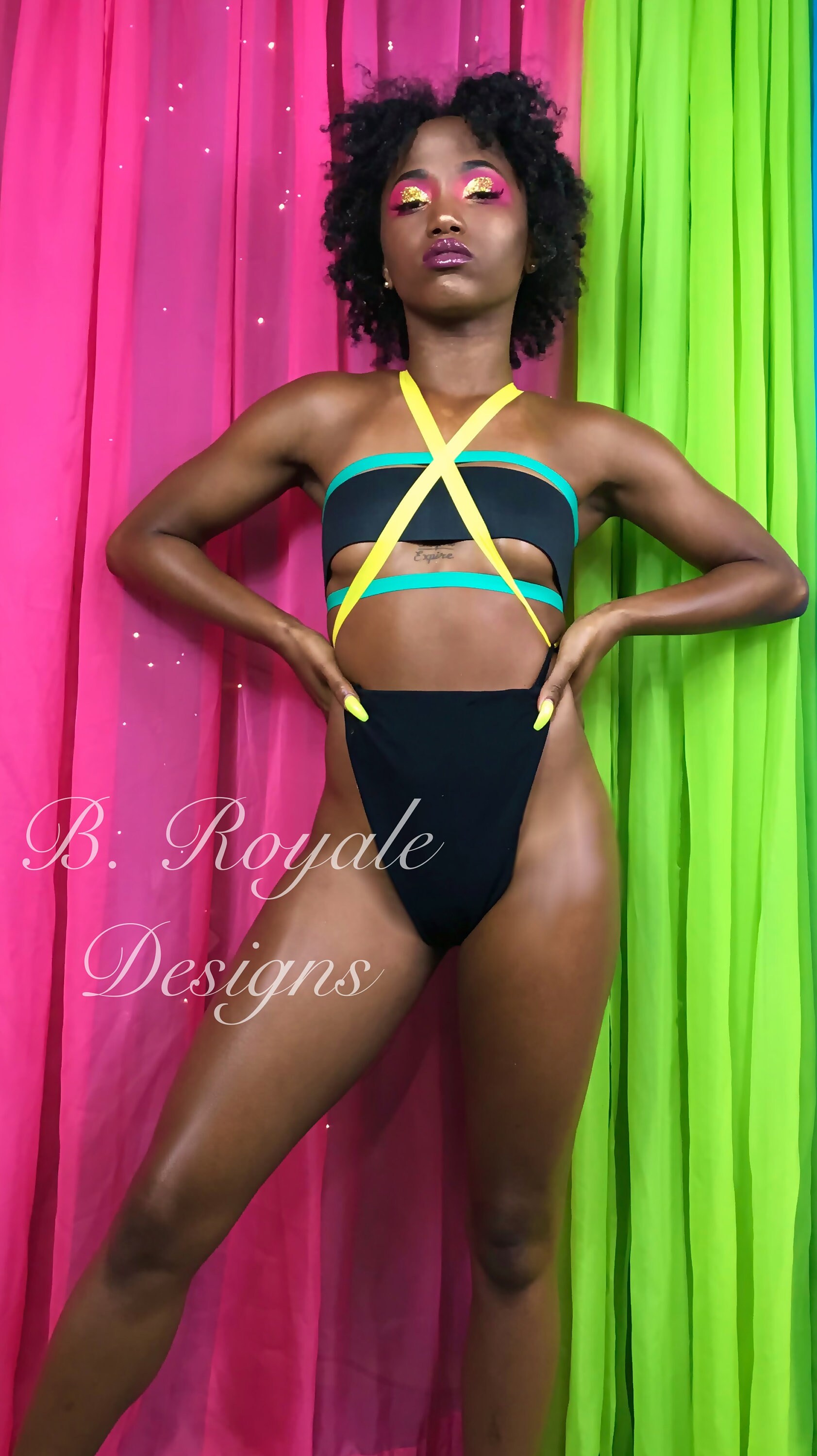 Suspender Swimsuit - Etsy