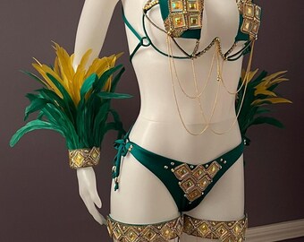 Conjunto de bikini con sujetador de aro personalizable