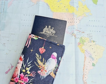 Handmade personalised single passport holder/ cover, modern and stylish designs, make your own combinations,planing your next trip