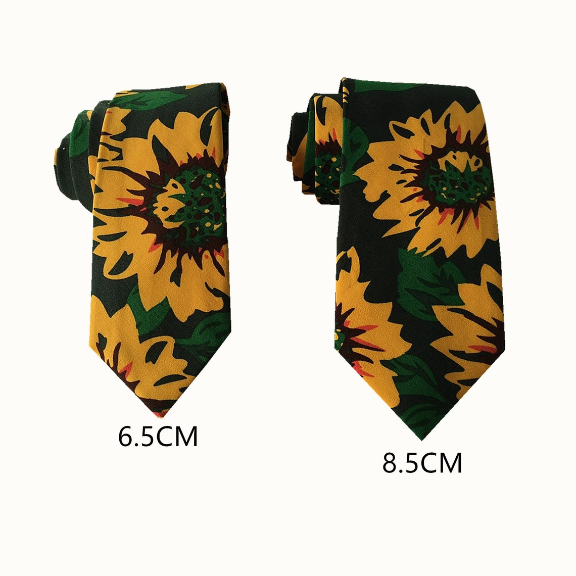 mens sunflower tie