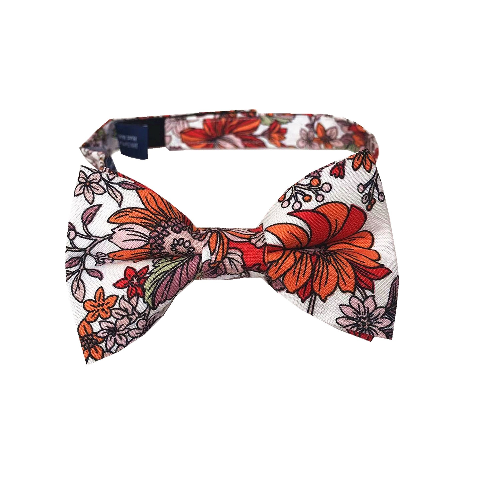 Paprika Sunflower Floral Orange Skinny Tie Ties Mens Neckties Etsy UK