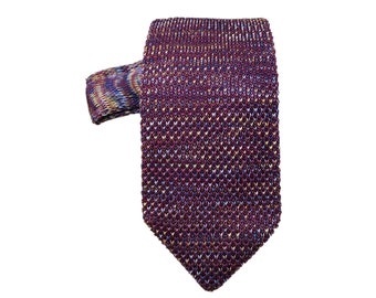 Knitted Burgundy  Skinny Tie | knit tie | wedding gift | knit tie | ideas | groom | wedding tie | maroon tie | wine tie