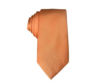 Tangerine  Wedding Tie, Men's Necktie Orange , Men's Satin Pocket Square, Tangerine Bow tie,Tangerine  Kids Bow tie,Wedding Gift