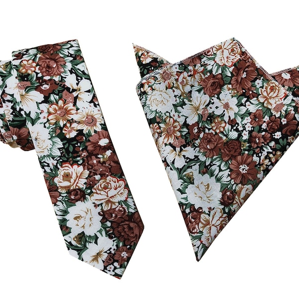 floral tie etsy