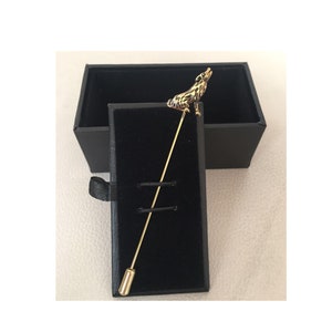 Antiek zilver/antiek goud Wolf reversspeld Zilveren metalen pin Accessoires Broche Pin Boutonniere Valentijnsdag Geschenken Bruiloft