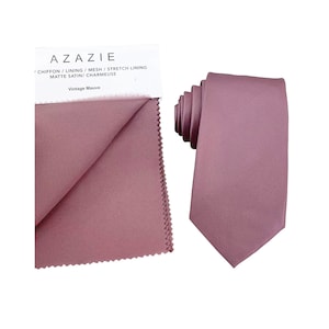 Vintage Mauve Wedding Tie Men s Necktie Vintage Mauve Vintage Mauve Satin Pocket Square Bow Tie Vintage Mauve Kids Bow Tie Etsy