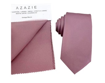 Vintage mauve Wedding Tie, Men's Necktie Vintage mauve  , Vintage mauve  Satin Pocket Square,  Bow tie,  Vintage mauve Kids Bow tie