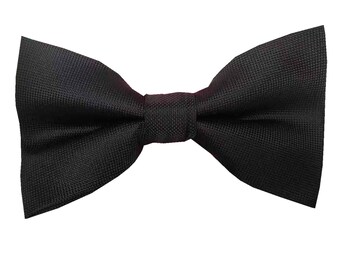 Classic Black Pre-tied Bow ties bowtie Mens bowties Groomsmen Groom Wedding