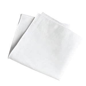 White Linen Pocket Square Mens Handkerchief Wedding Hanky
