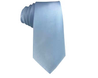 Ice Blue Wedding Tie, Men's Necktie Ice Blue , Men's Satin Pocket Square, Ice Blue Bow tie, Blue Kids Bow tie,Wedding Gift