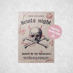Devil's Night: Corrupt Digital Poster