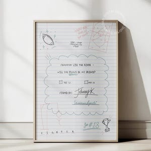 Johnny and Shannon Binding 13 Friends Poster: Boys of Tommen Series Minimal