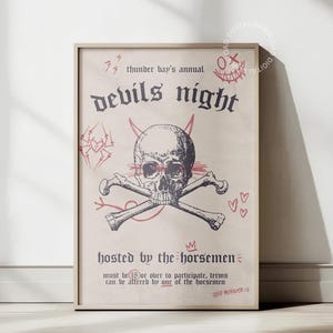 Devil's Night: Corrupt Digital Poster