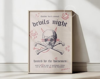 Devil&#39;s Night: Corrupt Digital Poster