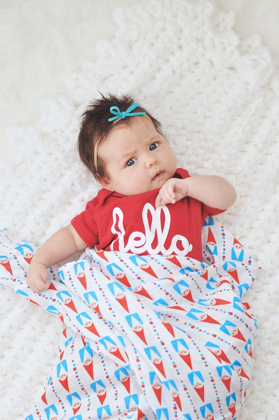 etsy muslin swaddle