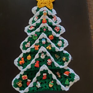 Granny Square Christmas Tree Pattern - PDF format