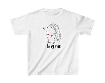 Kids Hug Me Hedgehog Tee