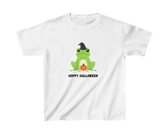 Hoppy Halloween Frog Kids Tee