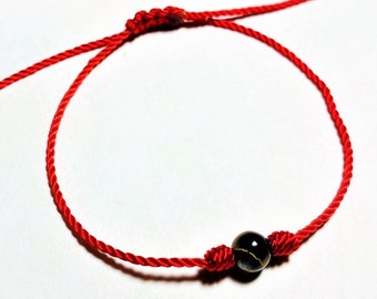 Hynsin Sweet Tigers Eye Red Rope Chain Bracelet 16 cm for Teen Women Fine Jewelry Hynsin Sweet Tigers Eye Red Rope Chain Bracelet 16 cm for Teen Women Fine Jewelry