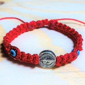 Red String Bracelet, Red Bead String Bracelet, Good Luck Bracelet, Family Bracelet, Protection Bracelet, Kabbalah Red Protection, Hilo Rojo