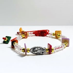 Blessed Virgen de Guadalupe Bracelet, Our Lady of Guadalupe Bracelet Protection Bracelet, Catholic Bracelet Catholic Gift Religious Bracelet