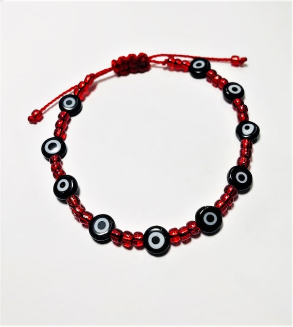 Black mal sale de ojo bracelet