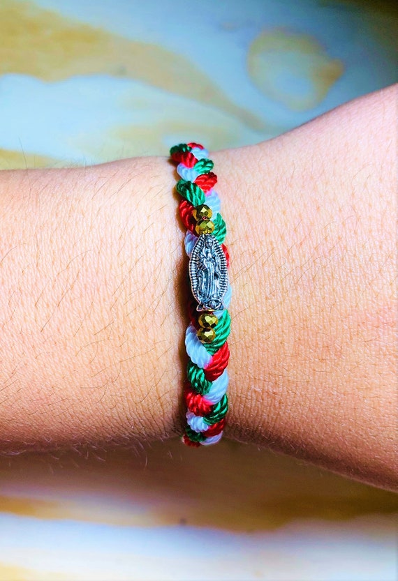 Lady of guadalupe bracelet clearance