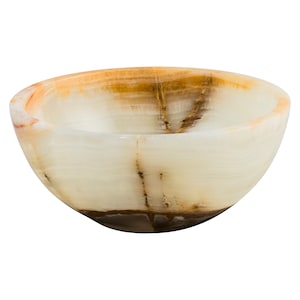 Small onyx round sink