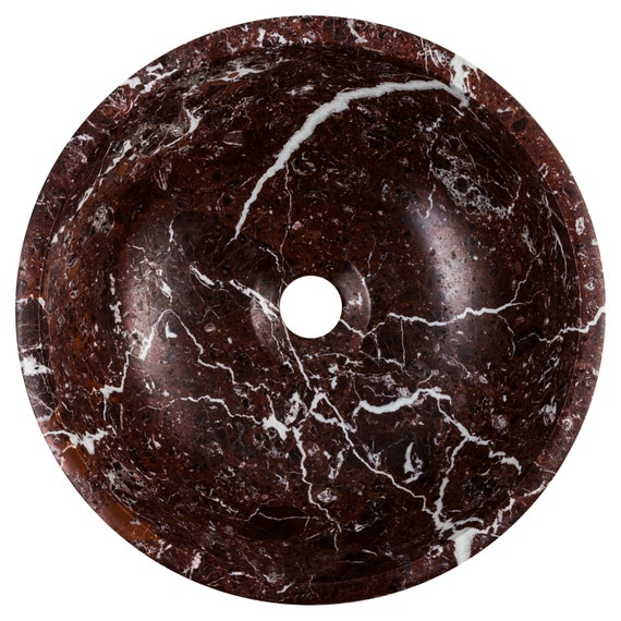 Red Zebra Marble Sink - Etsy