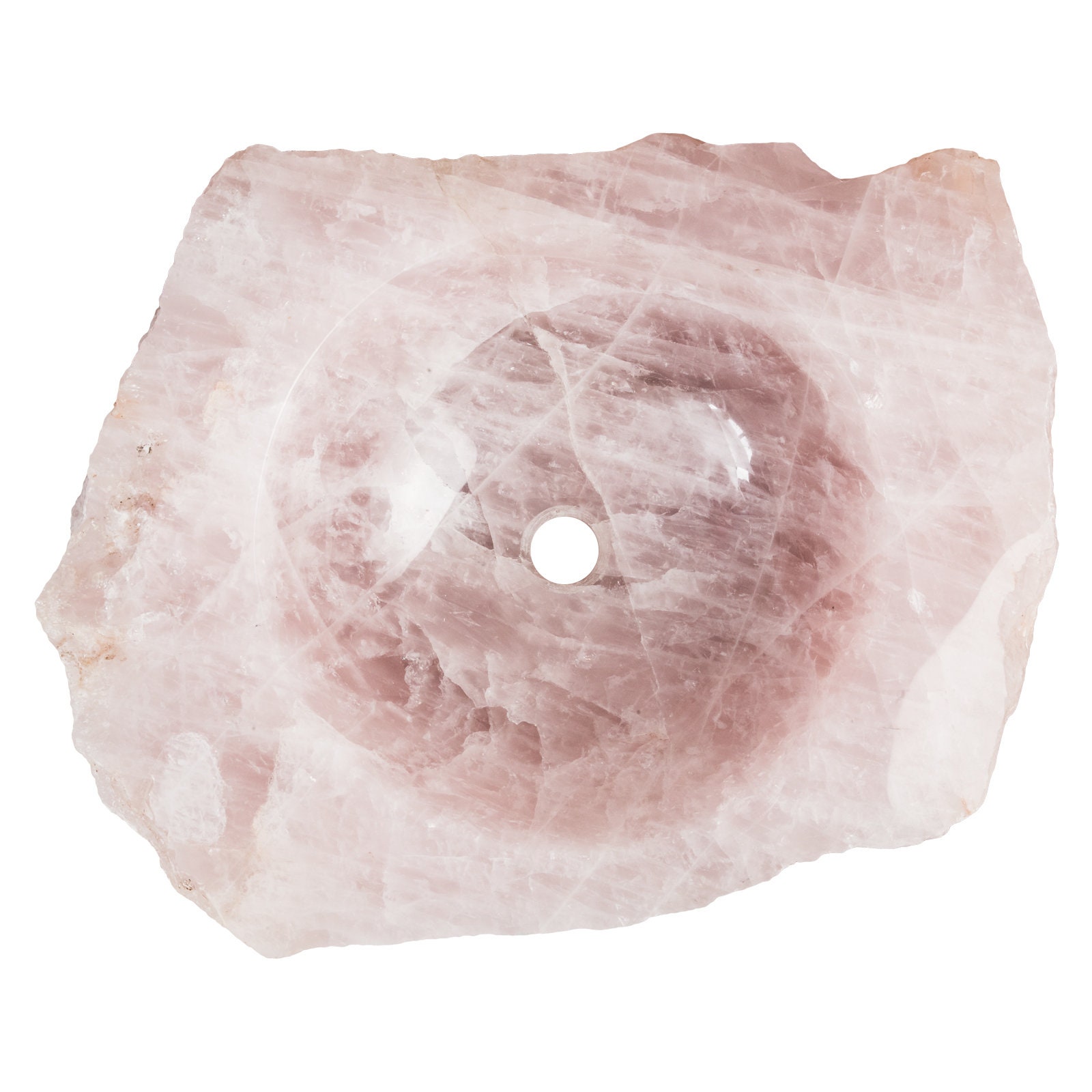 Rose Quartz Natural Sink Etsy