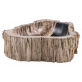 Petrified wood sink product logo