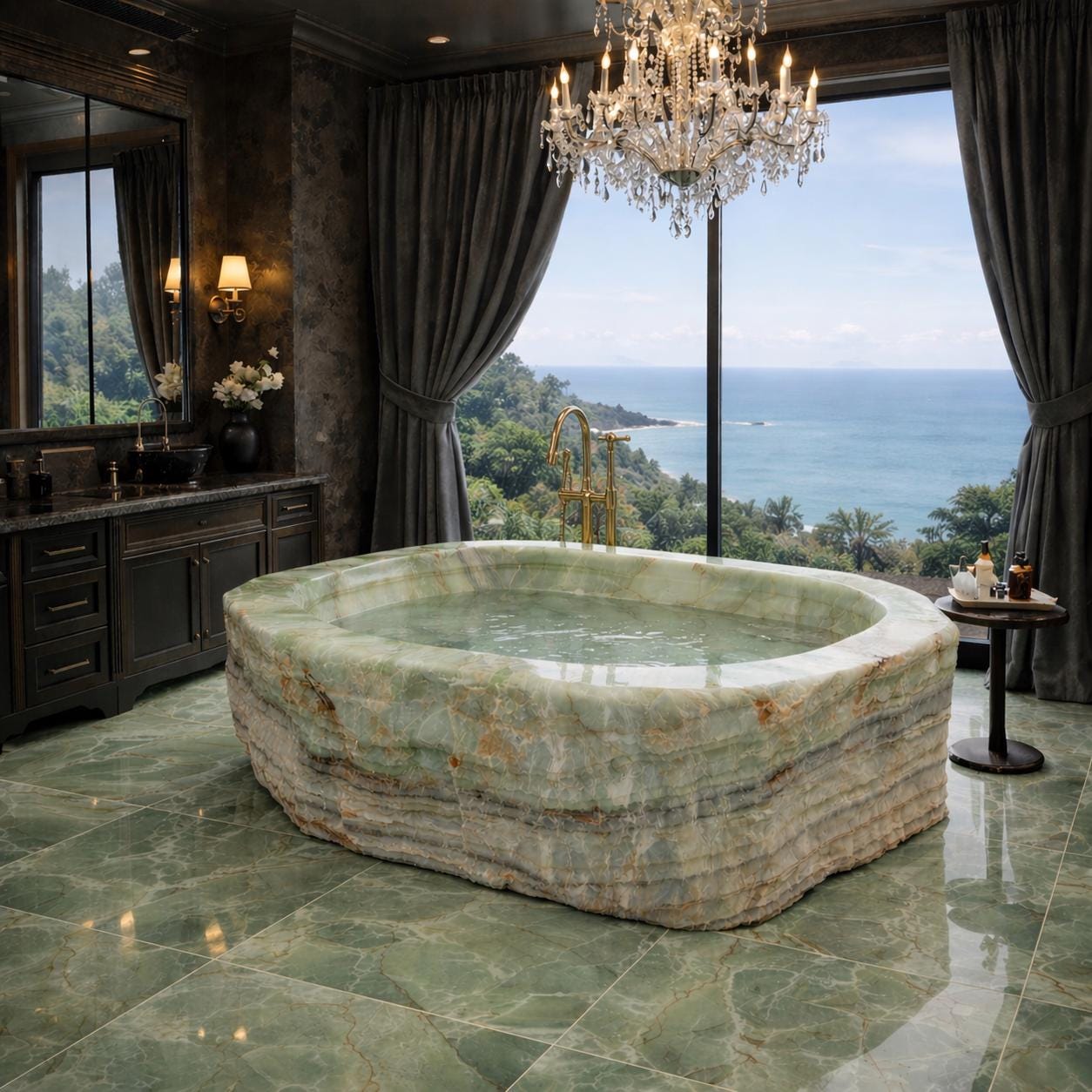 Rose quartz bathtub - Etsy 日本