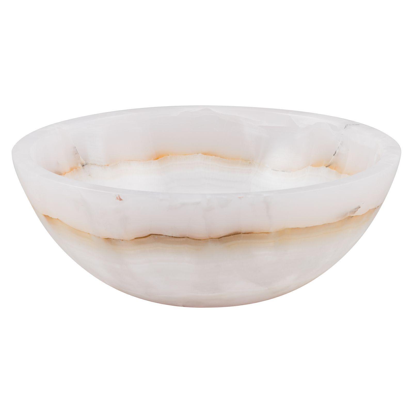 Natural onyx sink