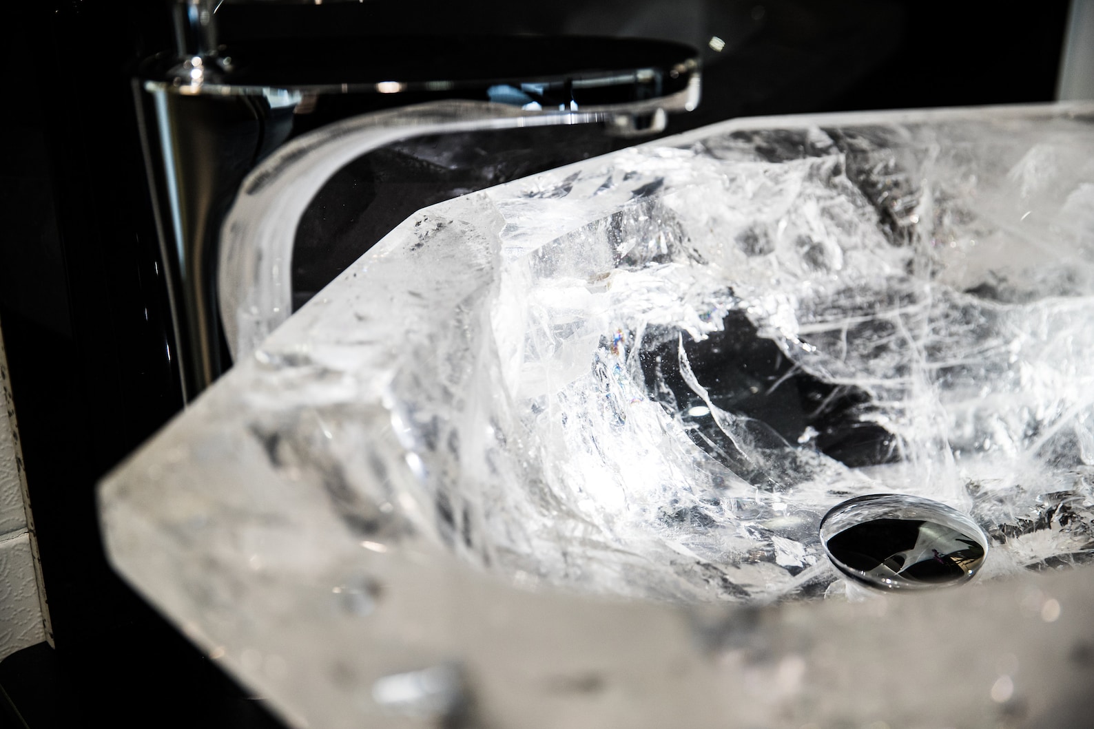 Rock Crystal Diamond Sink Etsy