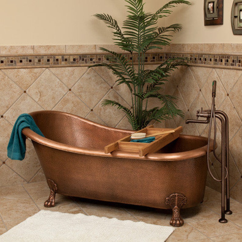 Antique Copper Bathtub Etsy