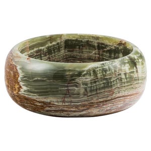 Natural onyx sink