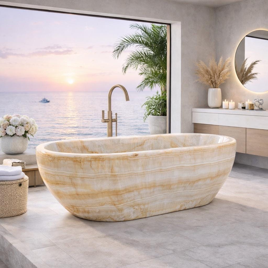 Rose quartz bathtub - Etsy 日本