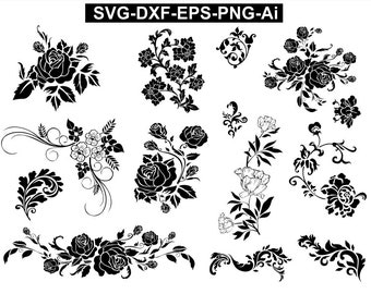 Download Flower Tattoo Svg Etsy