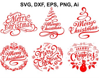 Download Merry Christmas Svg Etsy