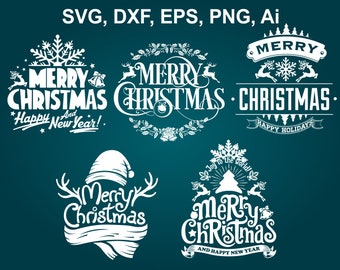 Download Merry Christmas Svg Etsy