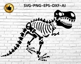 Download Free Geometric T Rex Dinosaur Cut File Svg Dxf Png Pdf Etsy SVG Cut Files