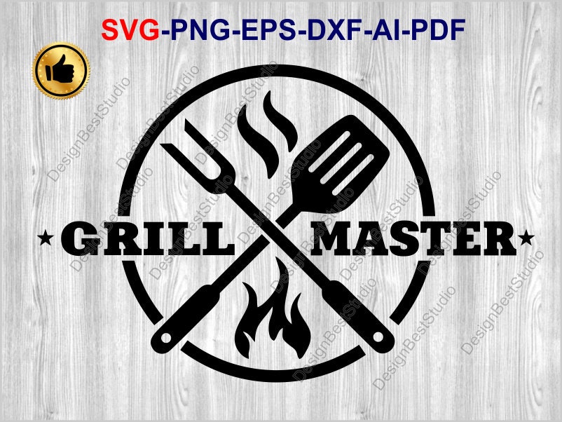 Grill master svg grill svg bbq svg fathers day svg barbecue svg grill…