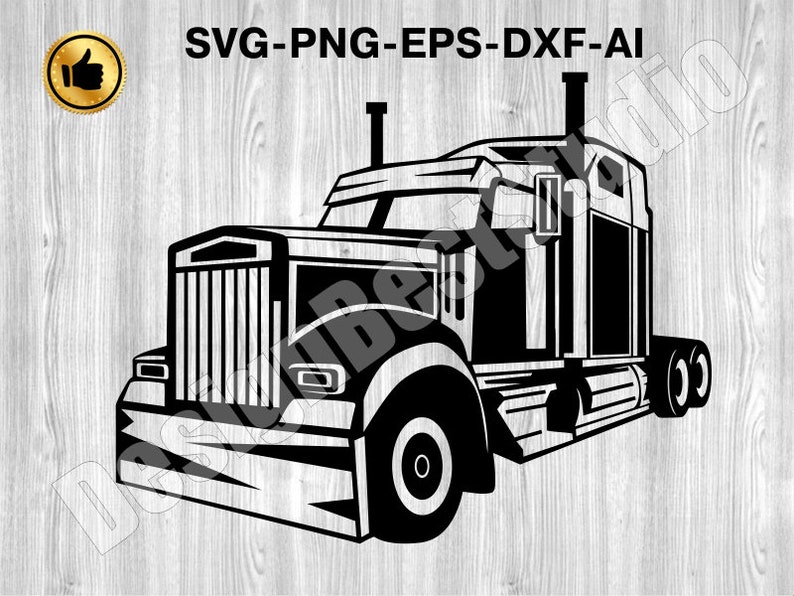 Free Free 276 Semi Truck Front View Svg SVG PNG EPS DXF File